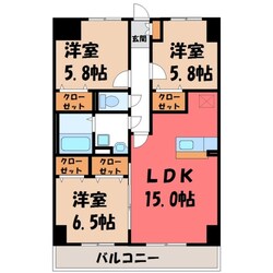 グラース リオの物件間取画像